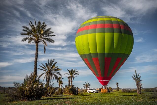 ballooning in morocco